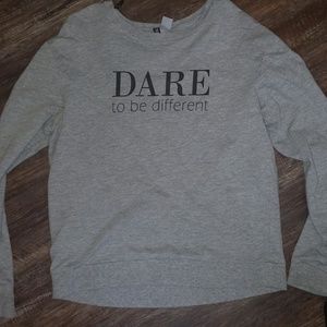 H&M long sleeve graphic shirt